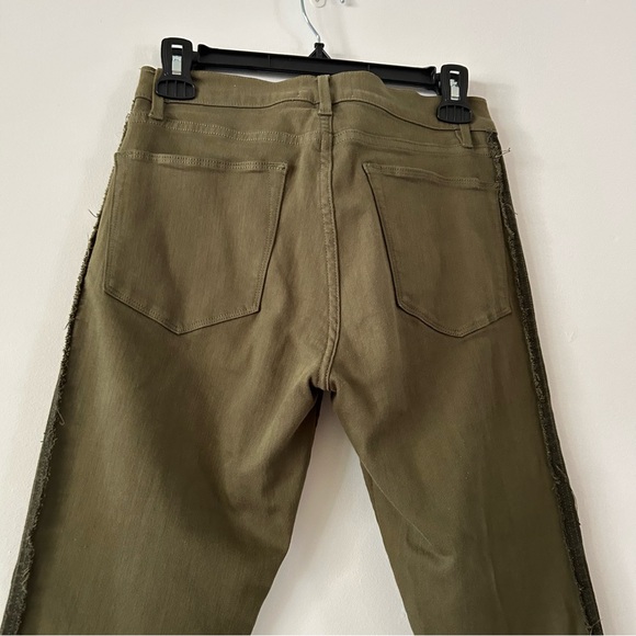 Frame Le High Military Green Skinny Jeans - Picture 6 of 7